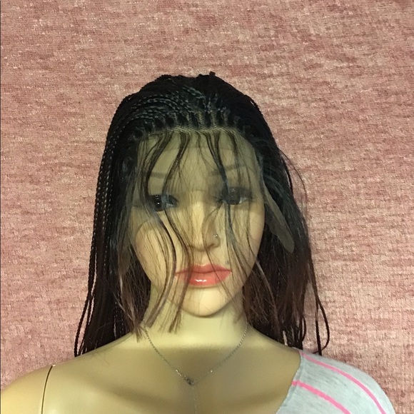 Beautiful Free Part Synthetic Lace Front Wigs with Baby Hair Box Braids - Picture 2 of 14